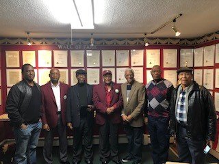 Hall of Famers visit to the Shrine