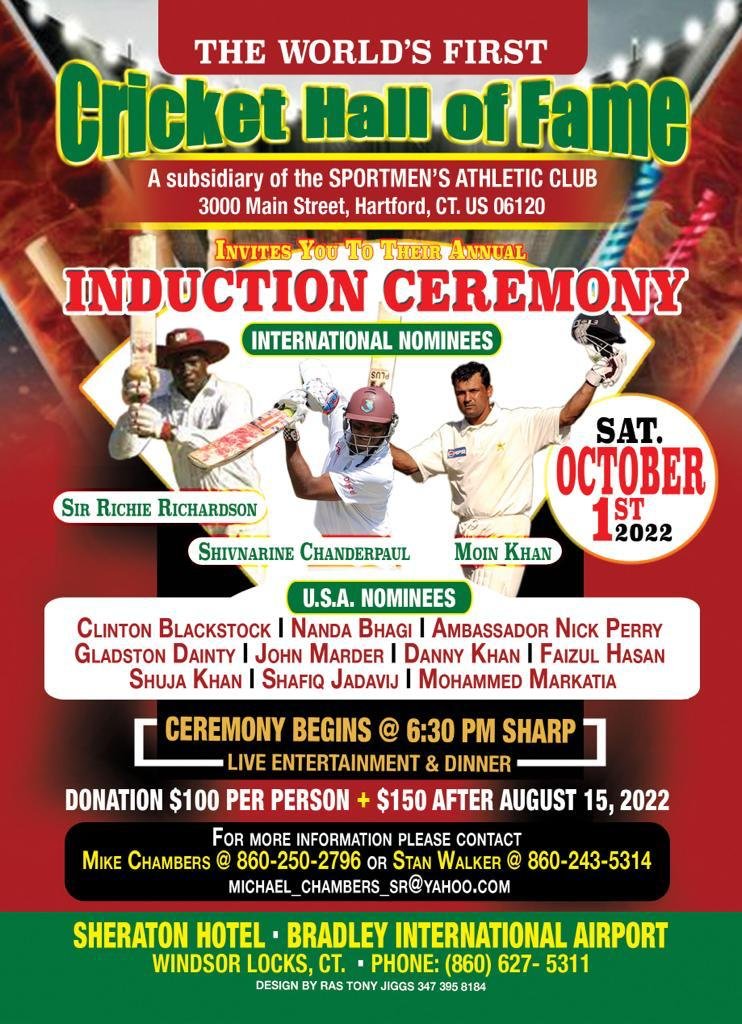 2022 Cricket Hall of Fame – Induction Ceremony (41st)