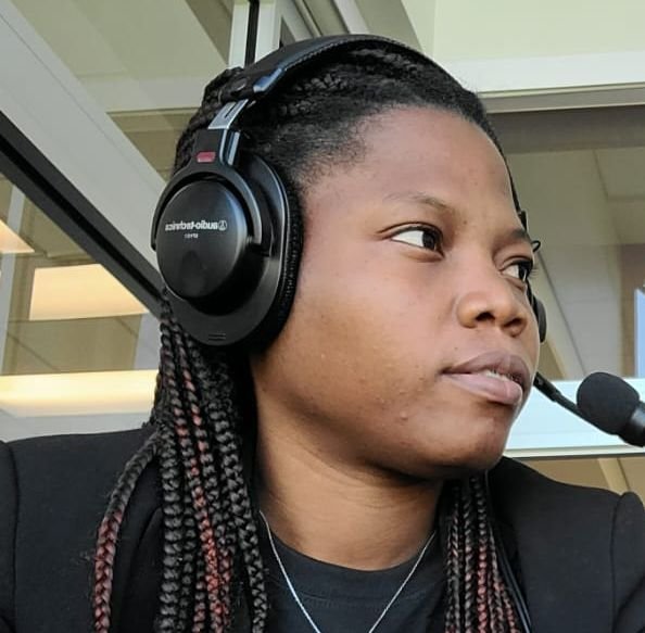 Kimberley Forbes, only female Commentator from Jamaica to cover the legend world cup