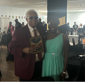 Hall of Famers Godfrey Blair and Petal Samuels at THE LIFETIME ACHIEVEMENT AWARDS, ATLANTA, GEORGIA